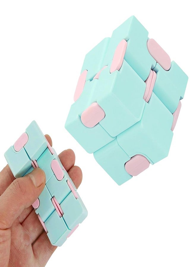 Homeaura Infinity Cube - Luxury EDC Fidget Toy for Anti-Stress and Anxiety Relief, Phobia, Pack of 1 - Image 1